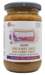 Asian Red Curry 350g, økologisk fra Rømer Vegan (BF: 16.09.23)