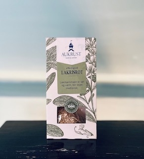 Økologisk lakrisrot fra Aukrust, 45g (juni 2023)