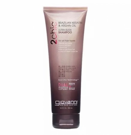 Giovanni keratin & argan shampoo, 250 ml
