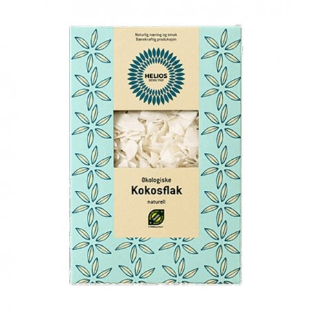 Kokosflak fra Helios, 100g 