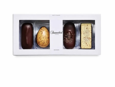 Petit Four 4 biter økologisk fra Summerbird, 80g 