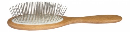 Hårbørste med metallpinner 