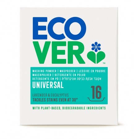 ECOVER UNIVERSAL VASKEPULVER, LAVENDEL 1,2 kg