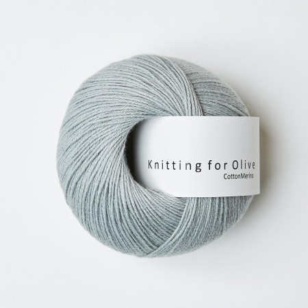 Cotton Merino - Støvet mintgrøn