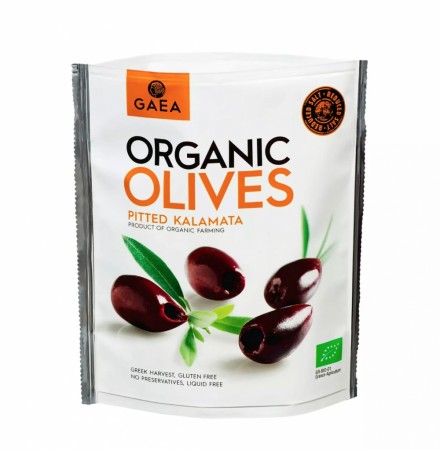 GAEA Organic Pitted Kalamata Olives, 150g, økologisk