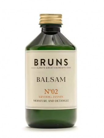 BRUNS BALSAM 02 - Ekstra fukt og antifrizz - Krydret jasmin, 300ml, økologisk
