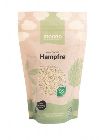 Hampfrø avskallet, 250 g, økologisk, Manna