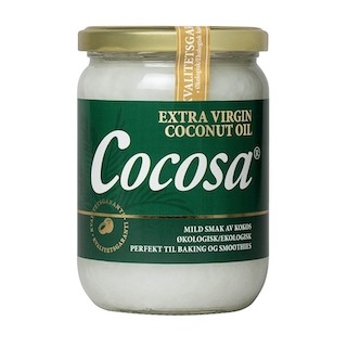 Kokosolje, extra virgin coconut oil, økologisk fra Cocosa, 500 ml