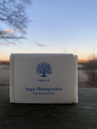 Saga shampoobar for normalt hår, froste