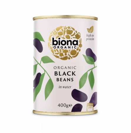 Biona black beans, 400g, økologisk