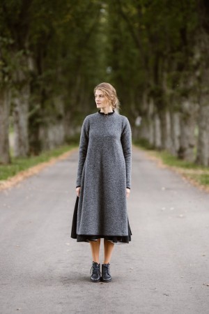 Forest Sweater, Wool, Grey Frost