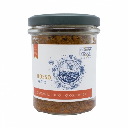 Pesto Rosso 180g, økologisk fra Rømer Vegan