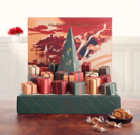 Advenstkalender, Christmas of Bornholm, Karamel Kompagniet, 412g