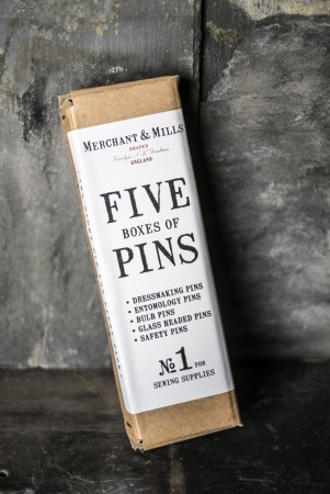 Five Pins - Pakke med 5 nåler, Merchant & Mills 