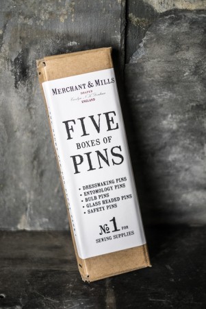 Five Pins - Pakke med 5 nåler, Merchant & Mills