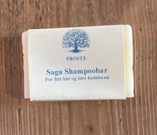 Saga Sjampobar for fett hår og tørr hodebunn fra Froste Naturprodukter