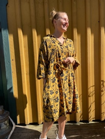 Leonora Short SILK Dress, silkekjole fra Sissel Edelbo (One size)