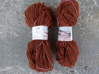 Lofoten Wool - Rust, 3 trådet