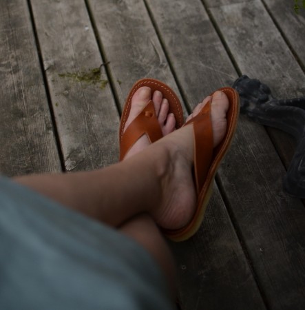 Ærø (brown), sandal fra Duckfeet