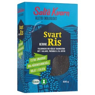 SVART RIS, økologisk fra Saltå Kvarn, 500g