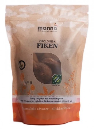 Fiken, økologisk fra Manna, 250g