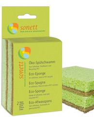 Skuresvamp, 2-pak, økologisk, Sonett