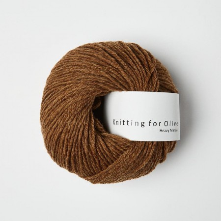 Heavy merino - Lys cognac (2 nøster igjen)