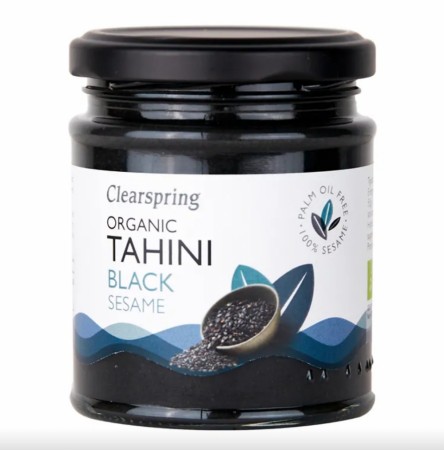 Sort tahini, Clearspring økologisk, 170 g