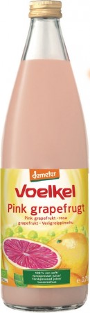 Voelke Grapefruktjuice Rosa, demeter, 0,7 l, økologisk 