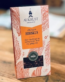 Økologisk hibiskus fra Aukrust, 30g