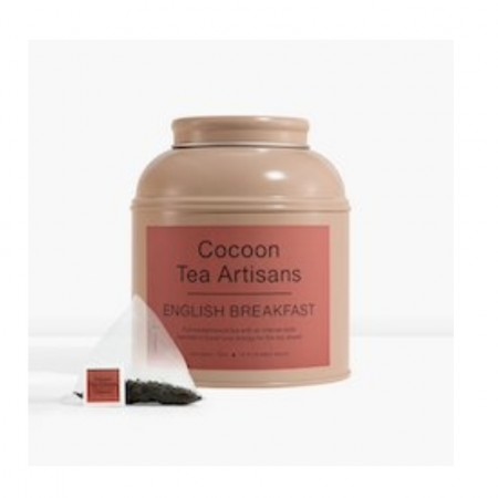 Økologisk English Breakfast fra Cocoon Tea Artisans- Tinnboks (pose-te) (BF: 12.10.23)