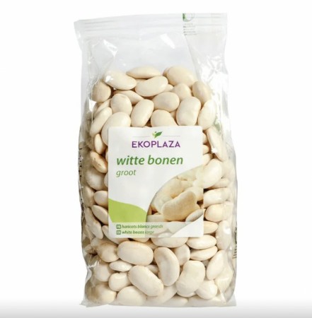 Store Hvite Bønner fra Ekoplaza , Øko, 500gr