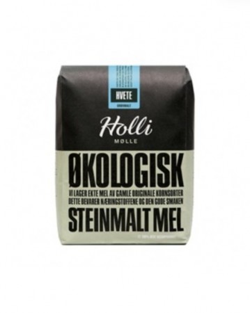 Holli mølle landhvete grov sammalt, 1 kg, økologisk (BF: 18.11.25)