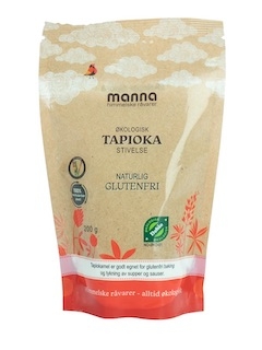 Tapioka stivelse, økologisk, 200 g, Manna