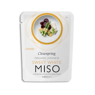 Clearspring søt hvit miso 250g økologisk