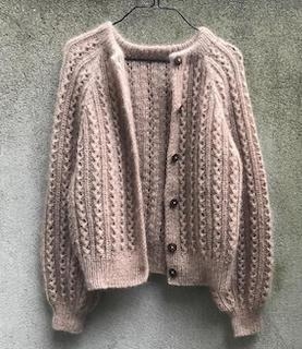 Strikkeoppskrift "VAFFELCARDIGAN" NORSK - Knitting for Olive