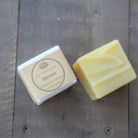 Sjampo/shampoo – sitrongress & rosmarin, naturbadet