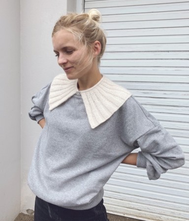 Petite knit - Sunday collar