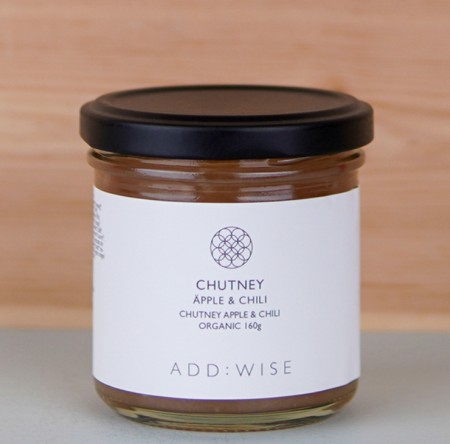 Svensk Chutney med Eple og Chili, 160g, Økologisk