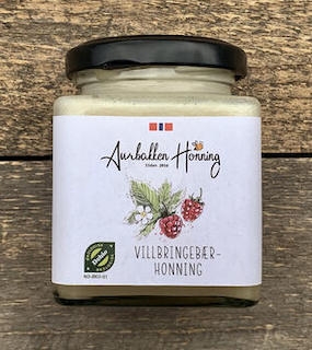 Villbringebærhonning, økologisk fra Aurbakken Honning, 250g