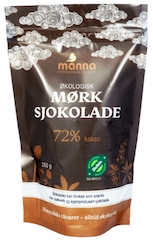 Manna Mørk sjokolade 250g