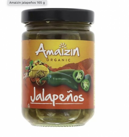 Amaizin jalapeños glass 165 g