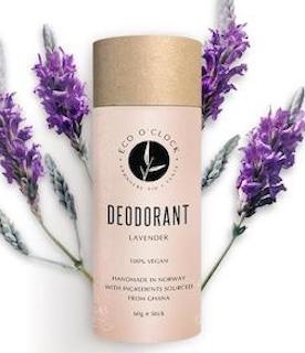 Eco O´Clock Vegansk og norskprodusert deodorant - Lavendel