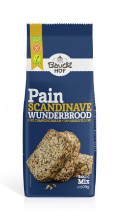 Wunderbrød fra Bauckhof, glutenfritt, 600 g, økologisk 
