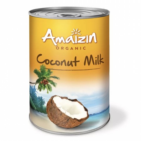 Amaizin økologisk kokosmelk 400 ml