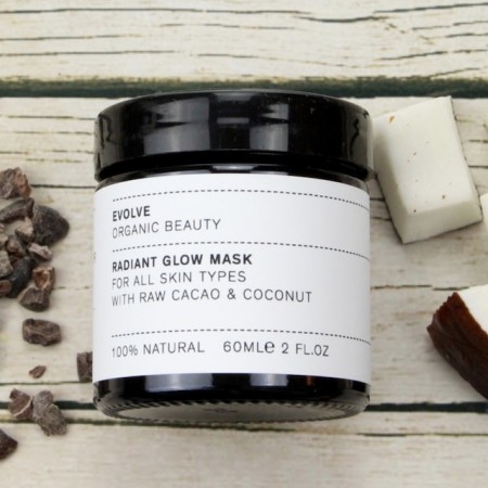 EVOLVE Radiant Glow Mask - cacao+coconut edition - 30ml (1 igjen)