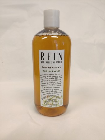 Neslesjampo/shampoo med kjerringrokk fra Rein Hudpleie, 500ml