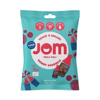 Sour Cola, økologisk fra JOM, 70g (B.F: 01.08.23)
