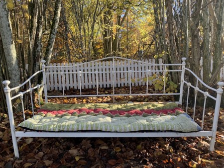Madrass av vintage sarier, 180 x 70 cm - No 4