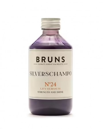 BRUNS SØLVSJAMPO 24 - 300ml, økologisk